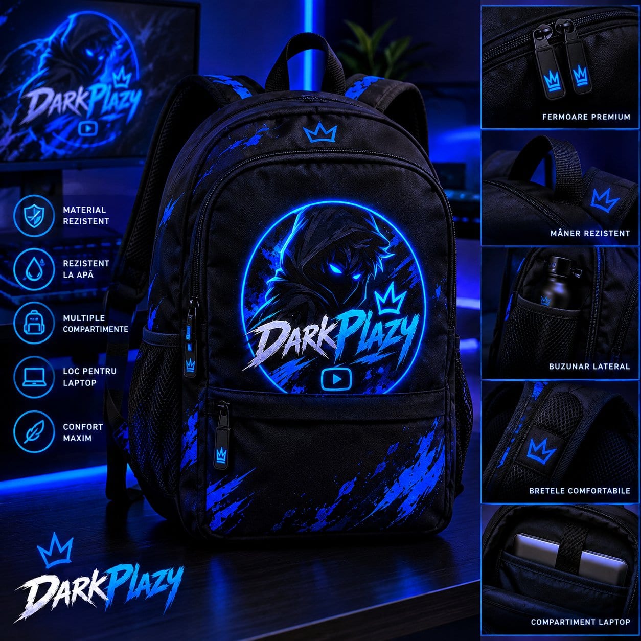 Ghiozdan DarkPlazy